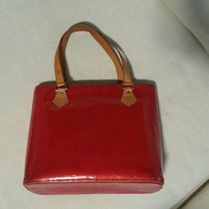 Louis Vuitton Houston vernis bag